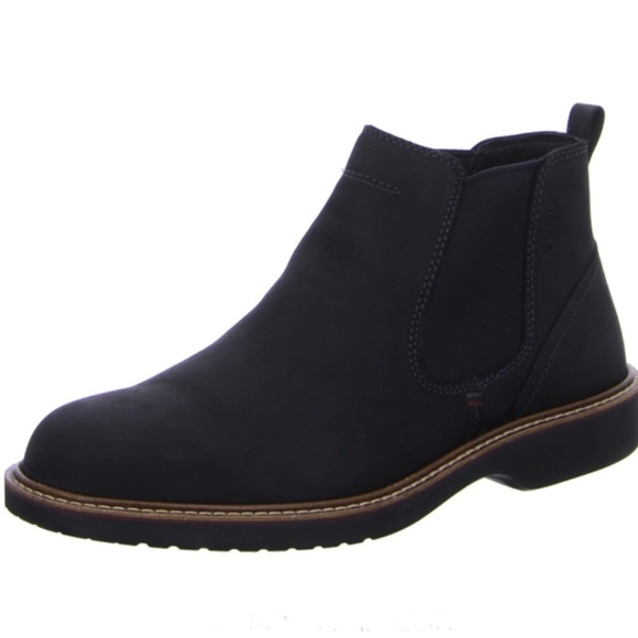 ECCO Ian Chelsea Boot in Black Size EU 42/US 11-11.5 Women/US 8/8.5 Men - Picture 1 of 13